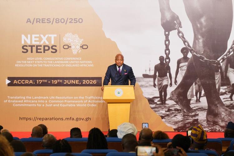 Ghana conference urges slave-trade nations to issue apologies and reparations