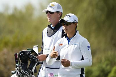 Lee, Shin, Lopez share lead at LPGA's 1st full-field event