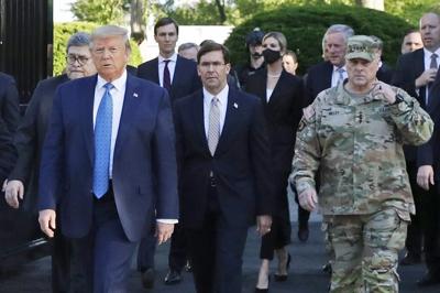 Trump hints at expanded role for the military within the US. A legacy law gives him few guardrails