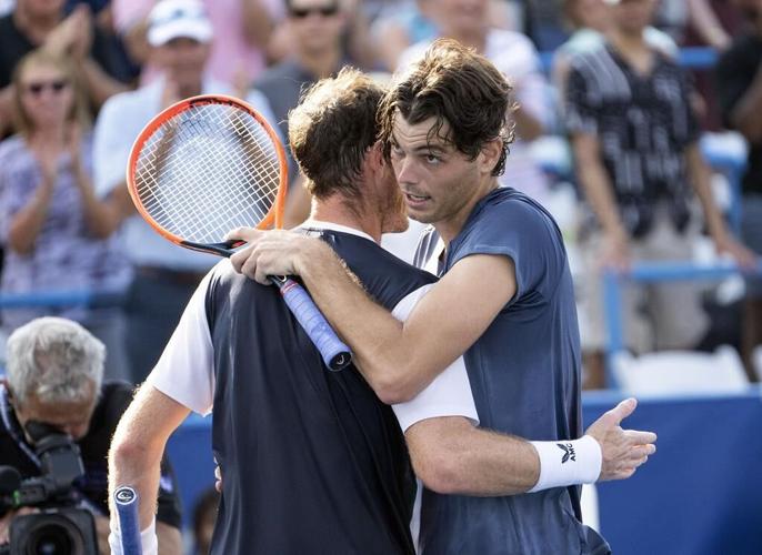 Climate protesters interrupted a tennis match in DC. Taylor Fritz found the whole thing 'annoying'