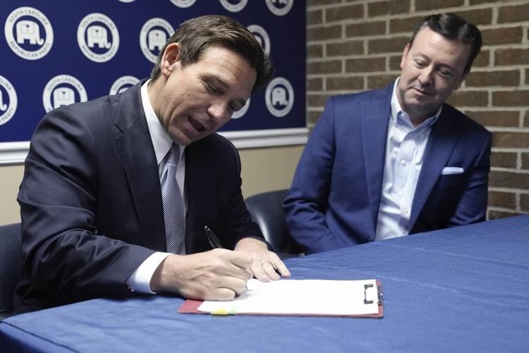 Trump and his legal woes overshadow DeSantis as he rolls out military policy plan in South Carolina