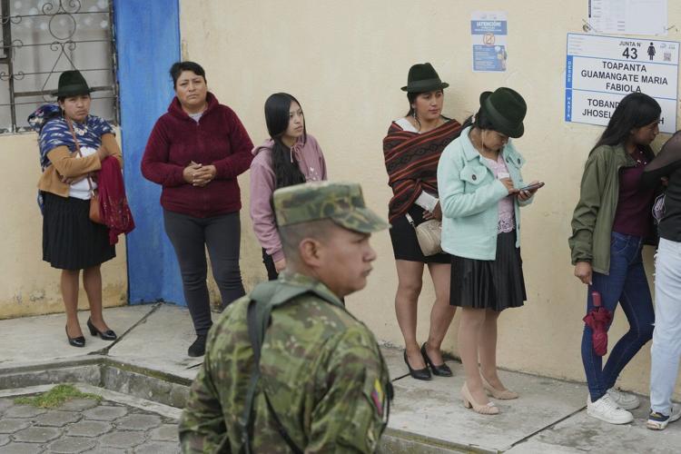 Ecuador's incumbent President Daniel Noboa takes lead in early returns from runoff election