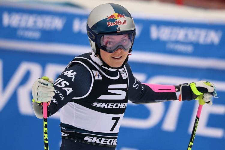 Lindsey Vonn's consistency is unparalleled in the Olympic ski season with 7 podiums in 8 races