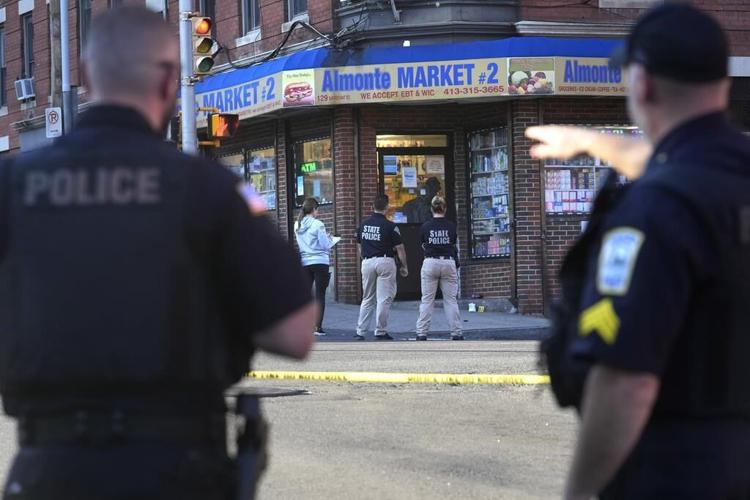 At least 3 people were wounded in a shooting in downtown Holyoke, Massachusetts, police say