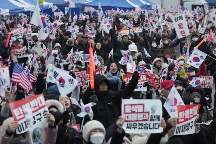 South Korean anti-corruption agency and police debate tougher measures to detain impeached president