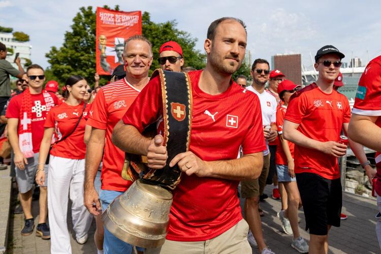 Fans honour Koné at Canada-Switzerland match in Vancouver