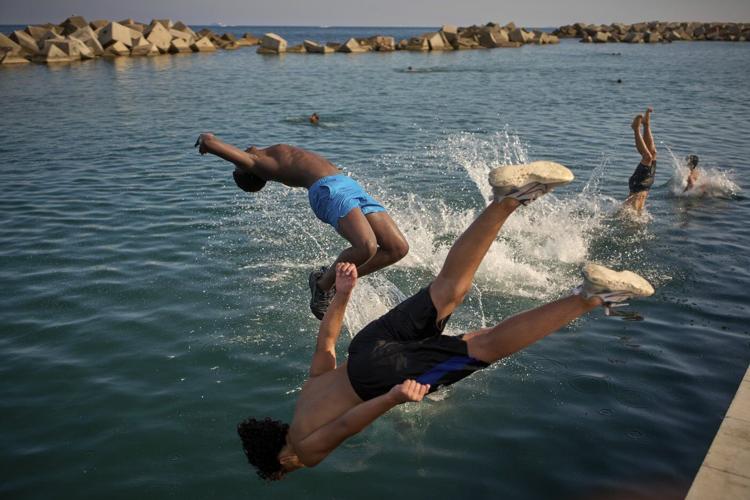 Photos show how extreme heat is affecting parts of Europe