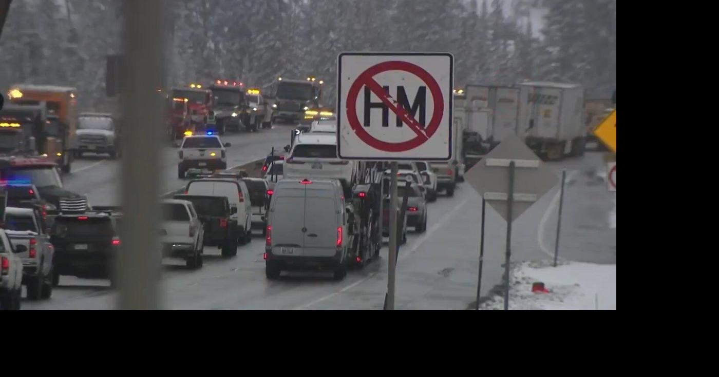 Pileup of about 70 vehicles on Interstate 70 in Colorado sends 8 to the ...