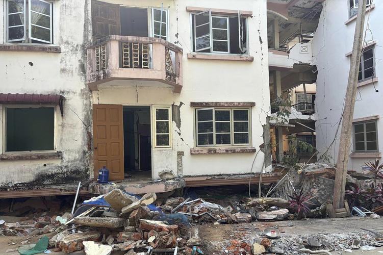 Man rescued from rubble in Myanmar's capital but hope fading of finding more earthquake survivors