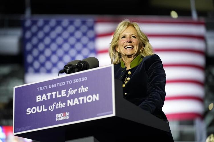 Jill Biden says 'it's a little shocking' many Republicans support Trump after indictment