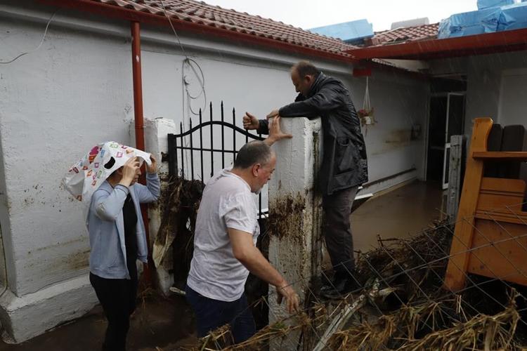 The death toll from fierce storms and flooding in Greece, Turkey and Bulgaria has risen to 14
