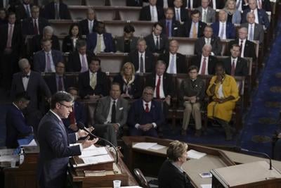 Congressional leaders announce agreement on topline spending levels, a key step to averting shutdown