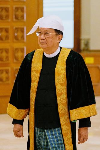 Myanmar’s parliament elects ruling general as president, keeping the army in charge