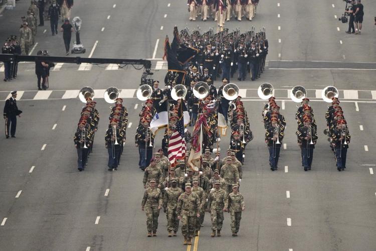 The Army turns 250. Trump turns 79. Cue funnel cakes, festive bling, military might - and protest