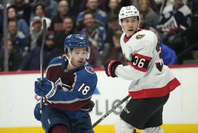 Avalanche snap out of funk, scorch Senators 7-0