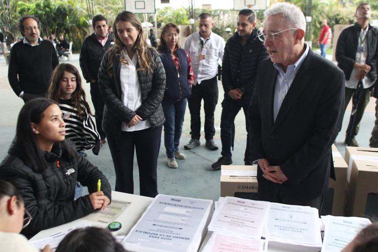 Colombians are electing a new Congress and choosing presidential candidates