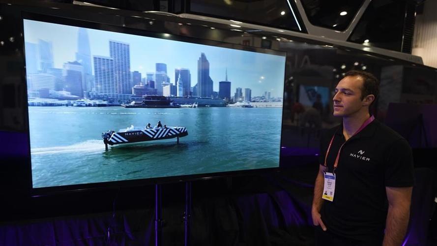 Teslas of the sea? CES showcases electric hydrofoil boats