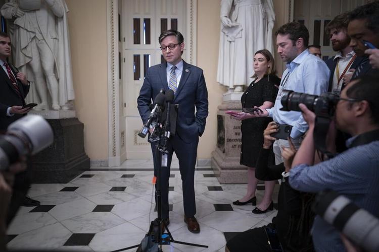 New GOP Speaker Mike Johnson says prayer is an appropriate House response to the Maine shootings