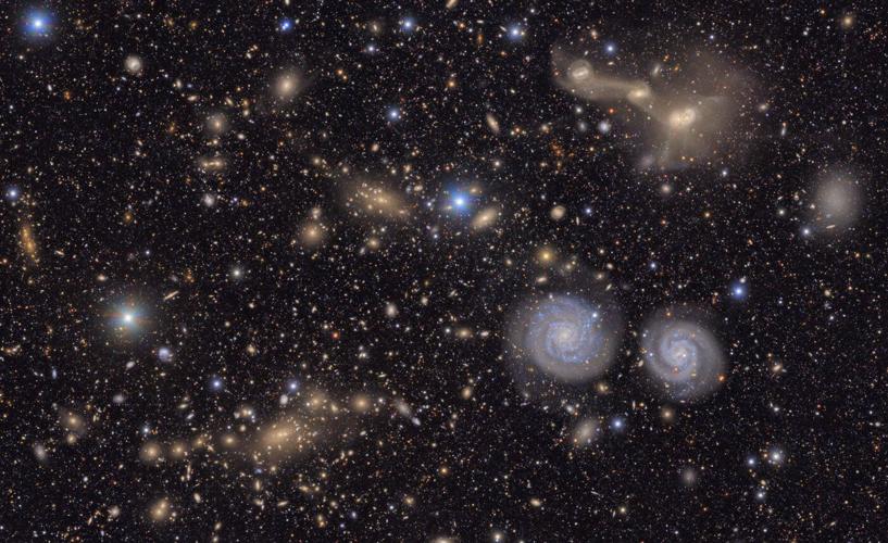 The largest digital camera ever built has released its first shots of the universe