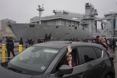 Royal Canadian Navy frigate HMCS Montreal departs Halifax for Indo-Pacific operation