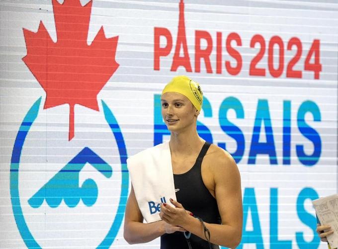 Toronto's Summer McIntosh victorious in 200-metre butterfly at Olympic trials