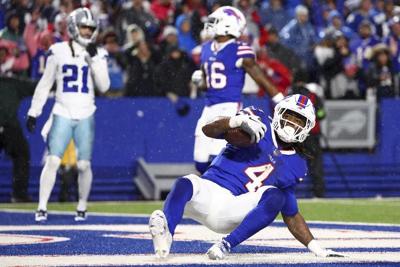 NFL roundup: Bills crush Cowboys' five-game win streak with 31-10 victory