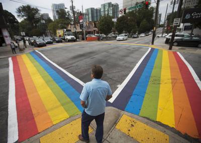 4 charged with hate crimes for destroying LGBTQ+ pride flags, Atlanta police say