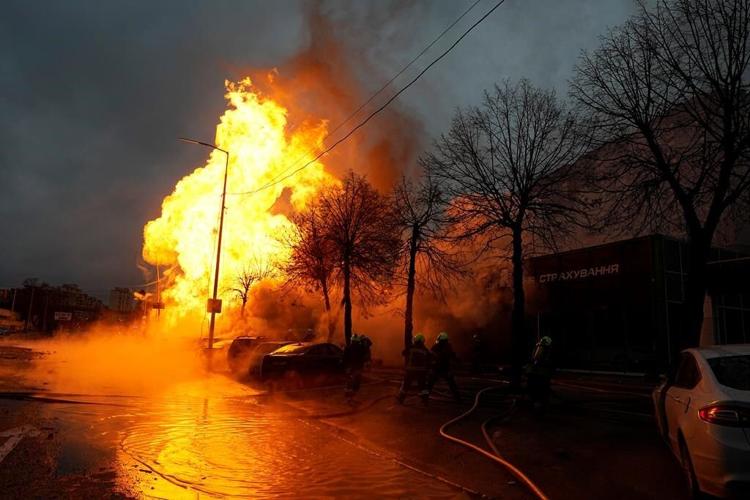 Russian ballistic missiles strike Ukraine's largest cities, killing at least 4 people