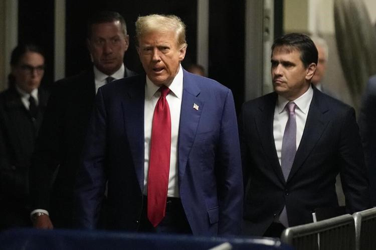 The Latest | Stormy Daniels' former lawyer, others called to stand in Trump hush money trial