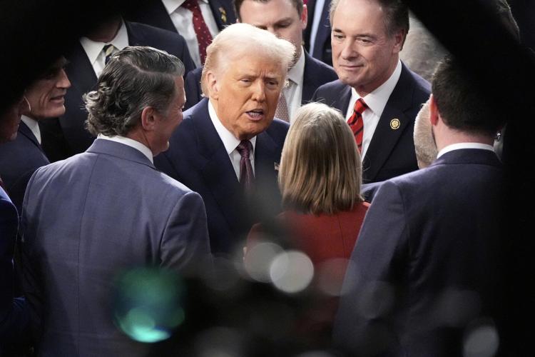 Trump's address to Congress showed the country's stark partisan divide