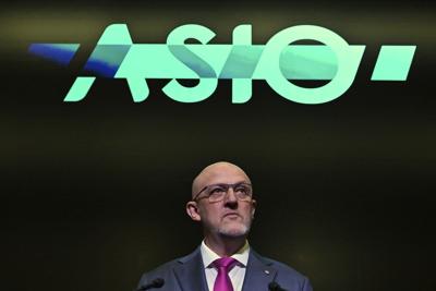 Australian spy boss says 3 foreign governments plotted to harm people in Australia