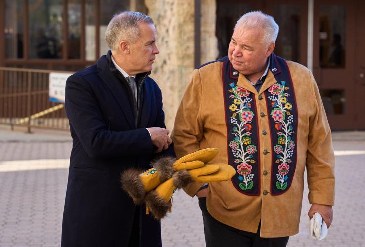 Prime Minister Mark Carney in Winnipeg for Grey Cup, Louis Riel ceremony