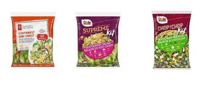 Dole, President's Choice, Fresh Express salad kits recalled due to possible Listeria