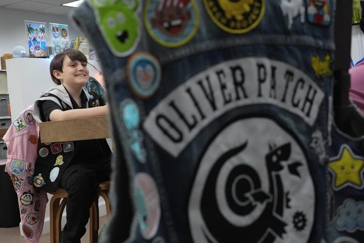 How colorful, personalized patches bring joy to young cancer patients