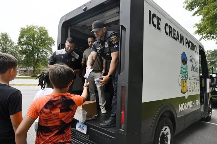 Freeze! Police ice cream trucks seek to portray officers in a positive light