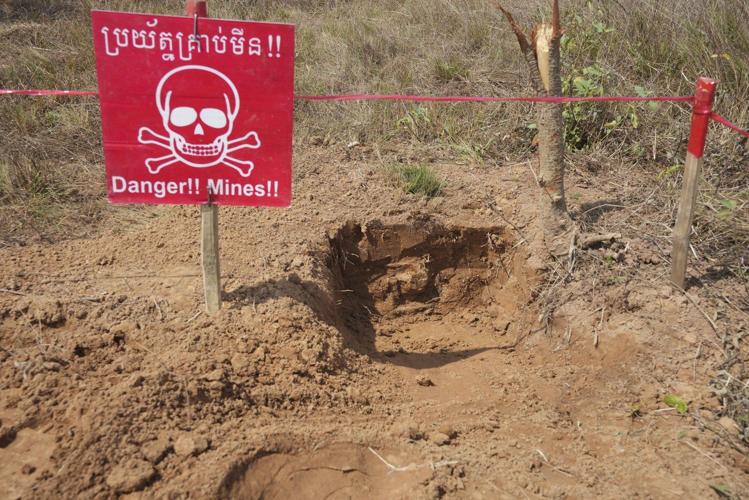 The UN chief and pope call for nations to end the use of antipersonnel land mines