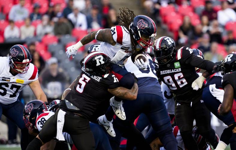 Alexander helps Alouettes top Redblacks 39-18; Montreal continues dominance in Ottawa