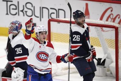 Montreal Canadiens' Juraj Slafkovsky is learning to trust his shot early in his NHL career