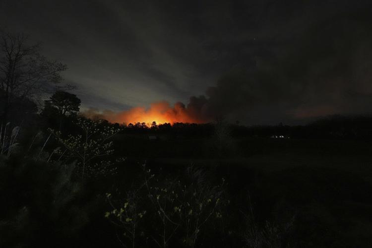 Wildfire in New Jersey Pine Barrens expected to grow before it's contained, officials say