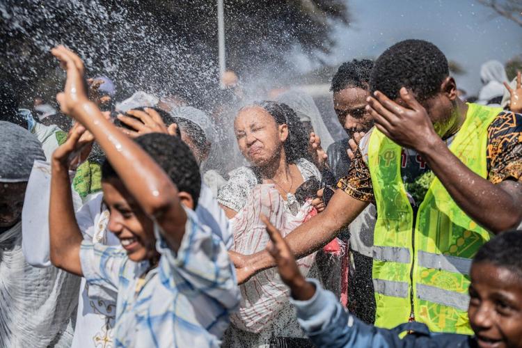 Ethiopian Orthodox Christians celebrate Epiphany to mark baptism of Jesus