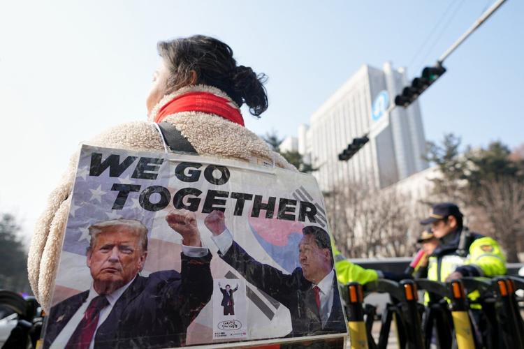 A South Korean court sentences Yoon to 5 years in prison on charges related to martial law decree