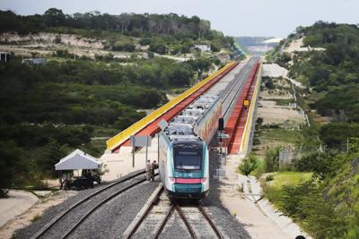 Mexico's Maya Train derails in the Yucatan Peninsula. No report of injuries