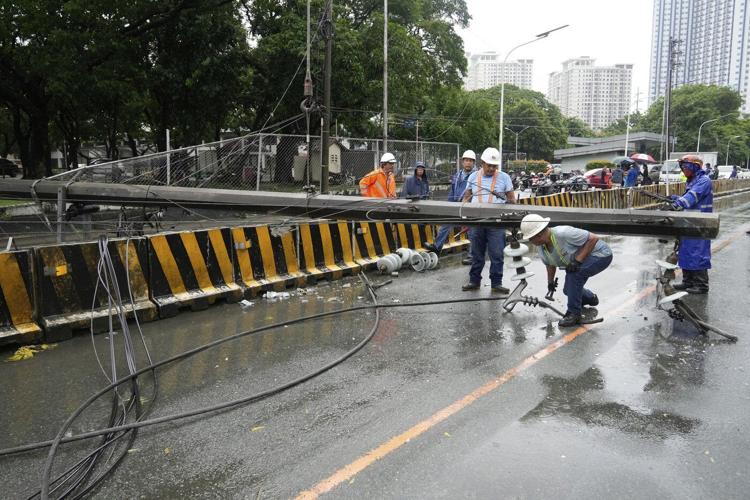 Tropical storm Wipha threatens southern China after battering Taiwan and the Philippines