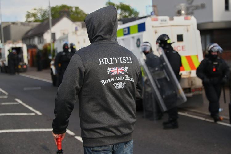 Photos show the aftermath of anti-immigration protests in Northern Ireland