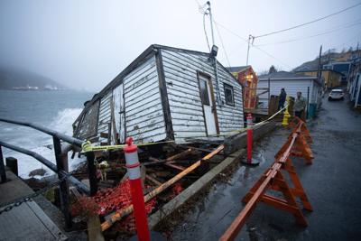 Part of street washed away and state of emergency declared in N.L. town after storm