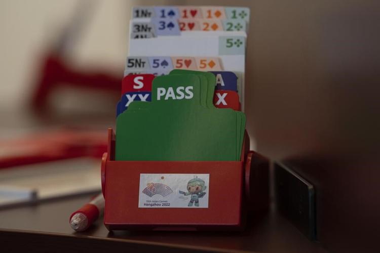 The centuries-old card game of bridge offers a sharp contrast to esports at the Asian Games