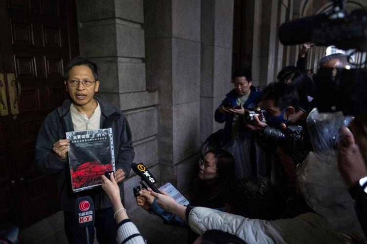 ��ɫtv security trial for Hong Kong's Tiananmen vigil organizers to open