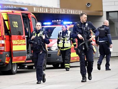 4 students have been injured in a stabbing at a school in Germany. A suspect was arrested
