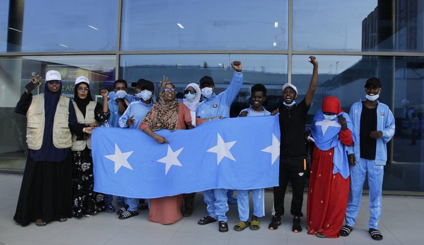 Migrants who survived Madagascar boat tragedy arrive back in Somalia