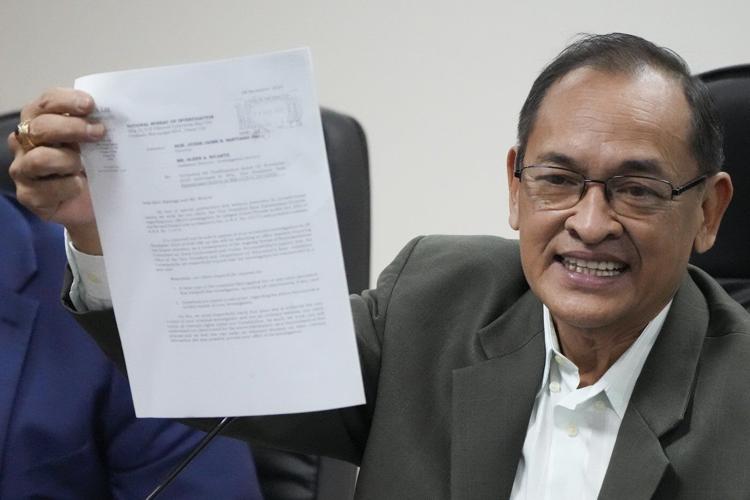 Philippine president says impeaching the vice president, his rival, would be a waste of time